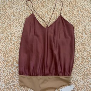 Alice NYC Satin BodySuit